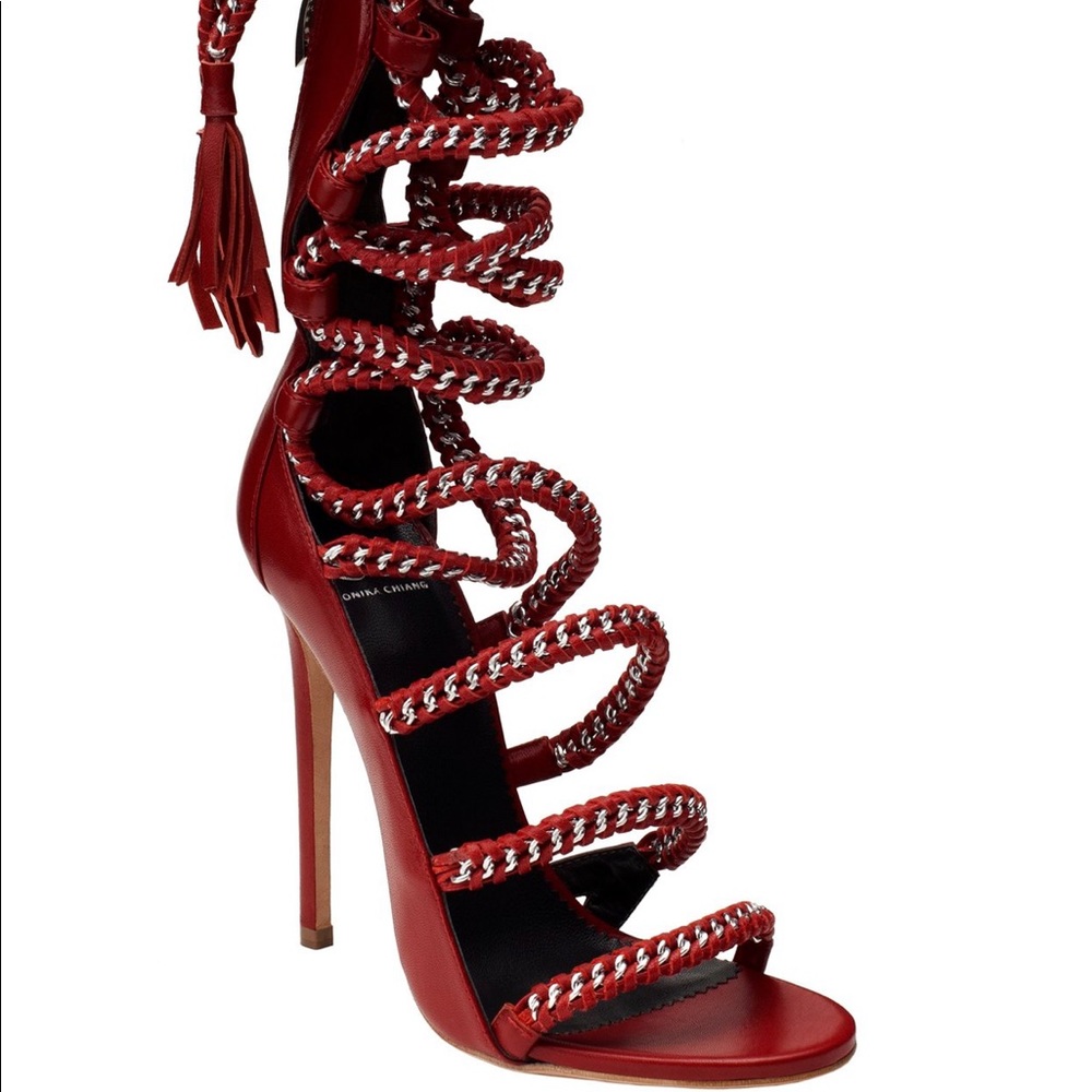 Monika Chiang strap Sandle heels